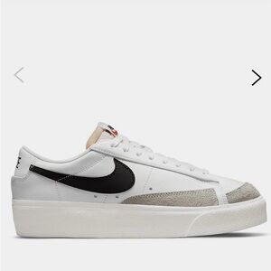 NIKE Women's Blazer Low Platform Sneakers size 10
